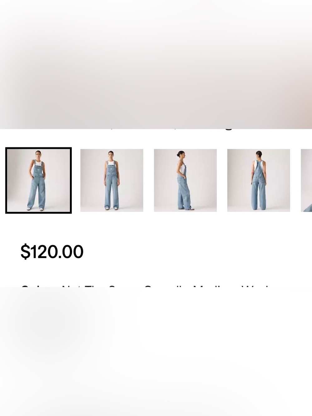 Women’s Levi’s Strauss Overalls - Picture 13 of 14